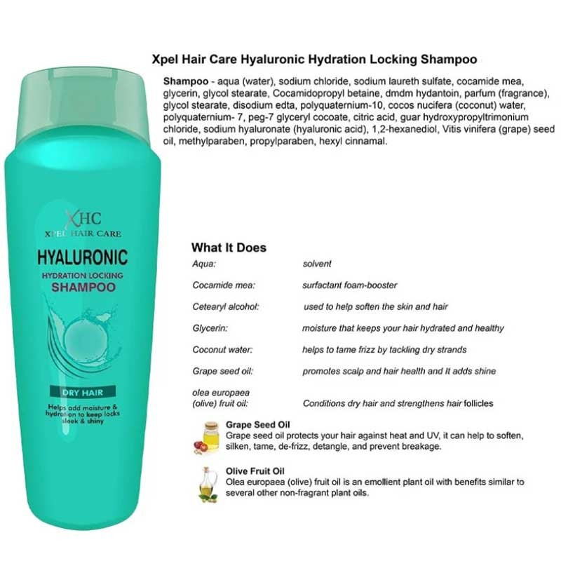 XHC Hyaluronic Hydrating Locking Shampoo