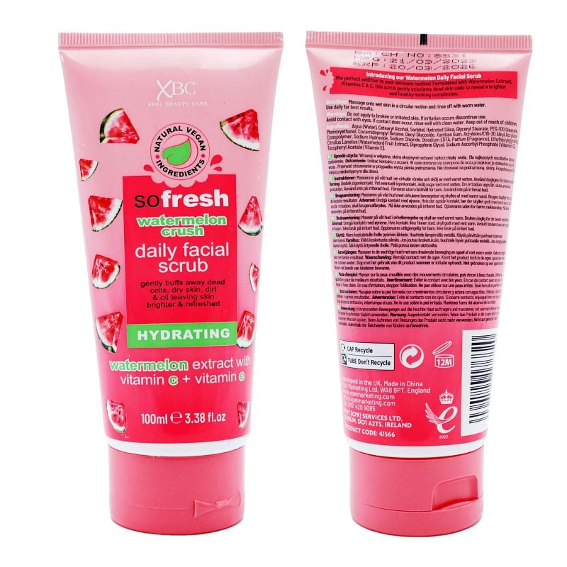 XBC So Fresh Watermelon Crush Daily Facial Scrub