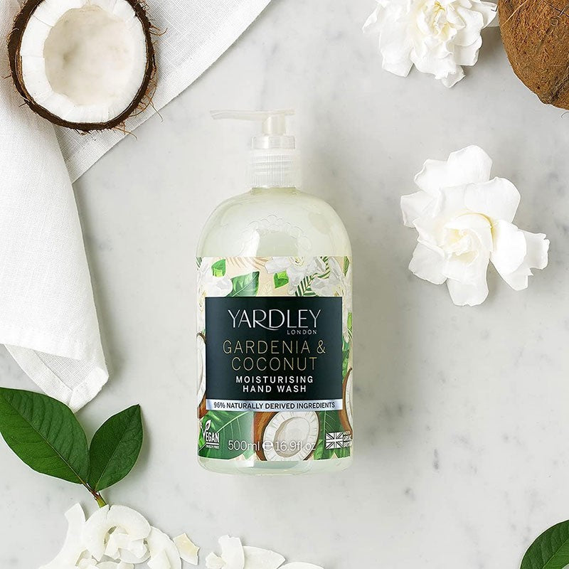Yardley Gardenia And Coconut Moisturising Hand Wash