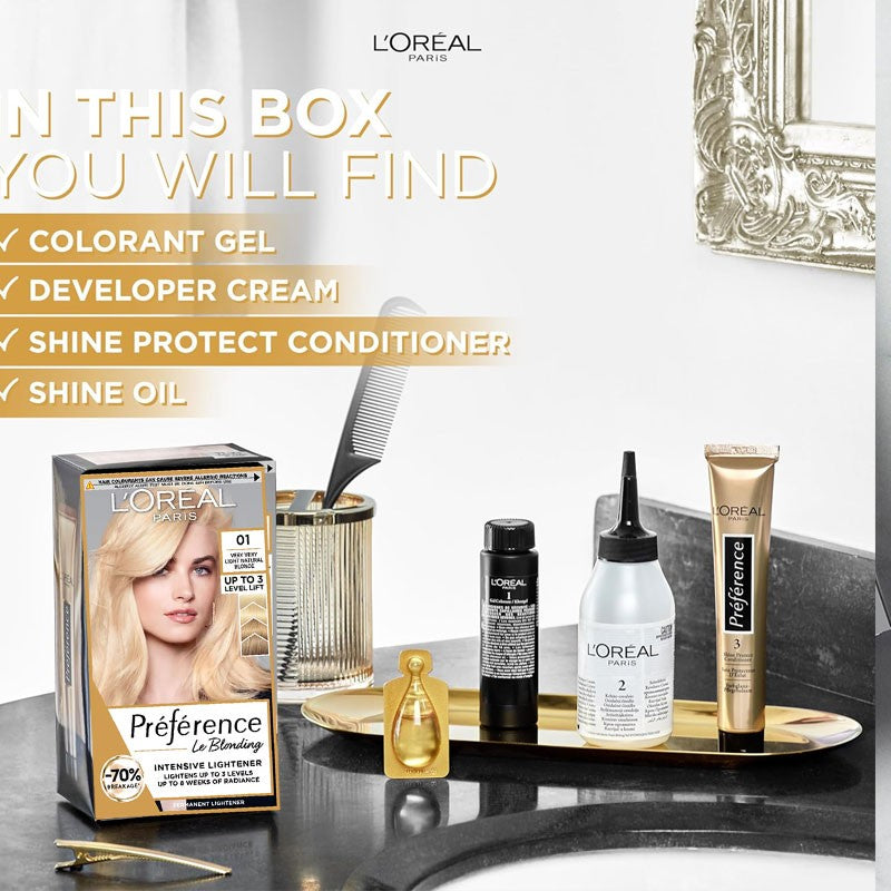 Preference Infinia Permanent Color 01 Natural