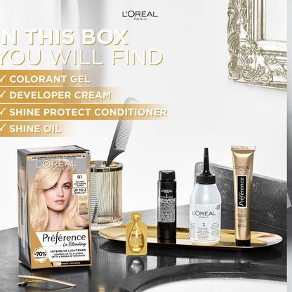 Preference Infinia Permanent Color 01 Natural