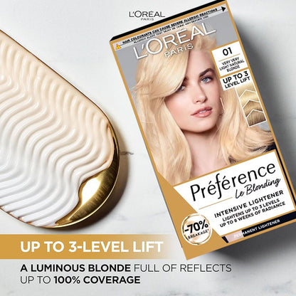 Preference Infinia Permanent Color 01 Natural