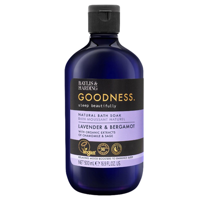 Goodness Lavender &amp; Bergamot Natural Bath Soak