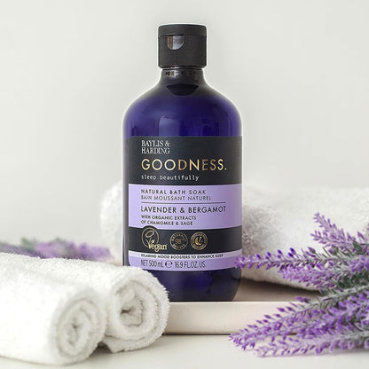 Goodness Lavender &amp; Bergamot Natural Bath Soak