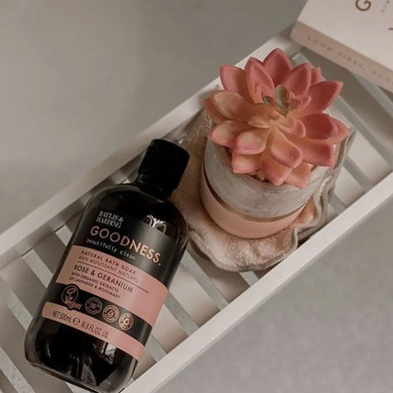 Goodness Rose &amp; Geranium Natural Bath Soak
