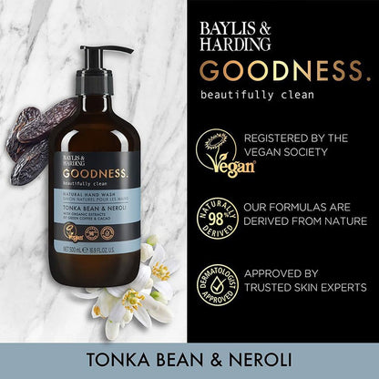 Goodness Tonka Bean &amp; Neroli Natural Hand Wash