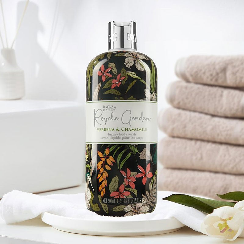 Royale Garden Verbena &amp; Chamomile Luxury Body Wash