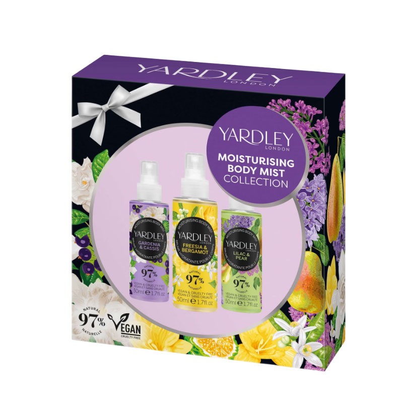 Floral Moisturising Body Mist Collection Gift Set