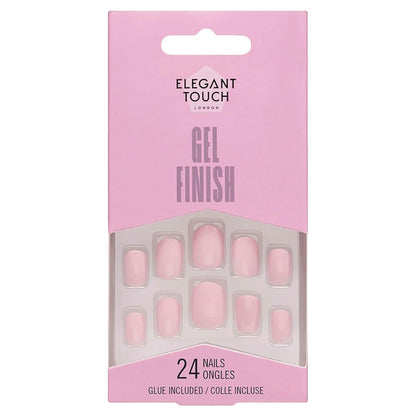 Elegant Touch Perfect Pink Nail Gel Finish