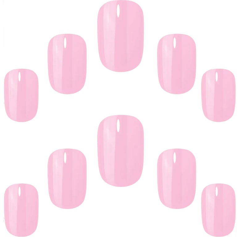 Elegant Touch Perfect Pink Nail Gel Finish