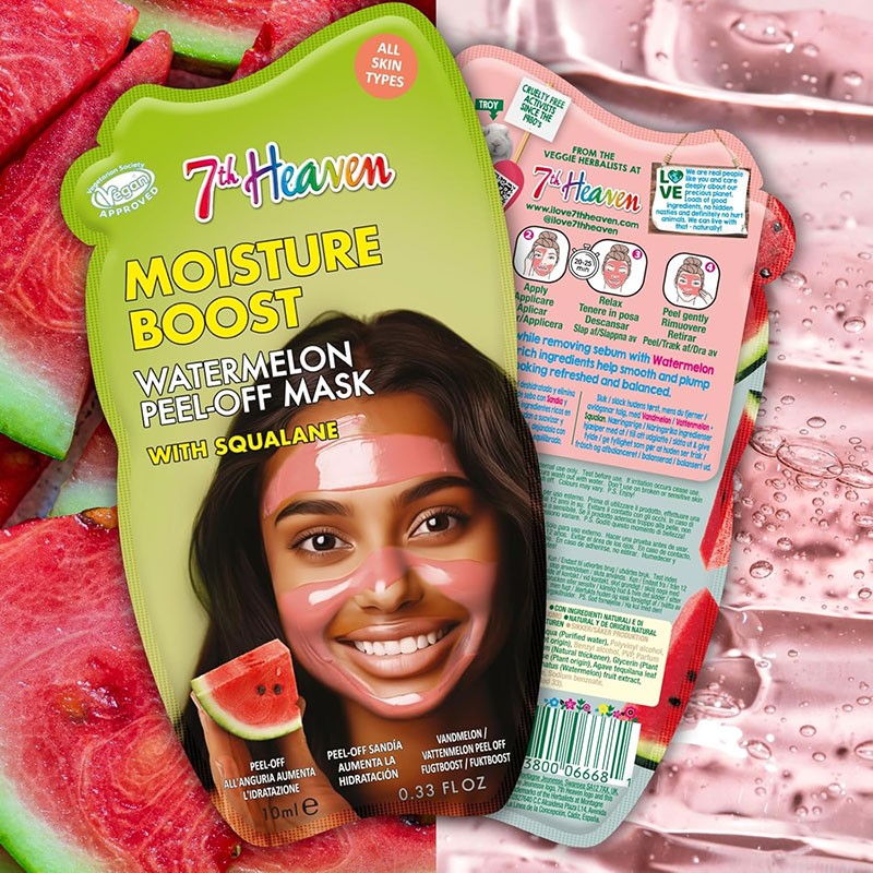 7Th Heaven Moisture Boost Watermelon Peel Off Mask