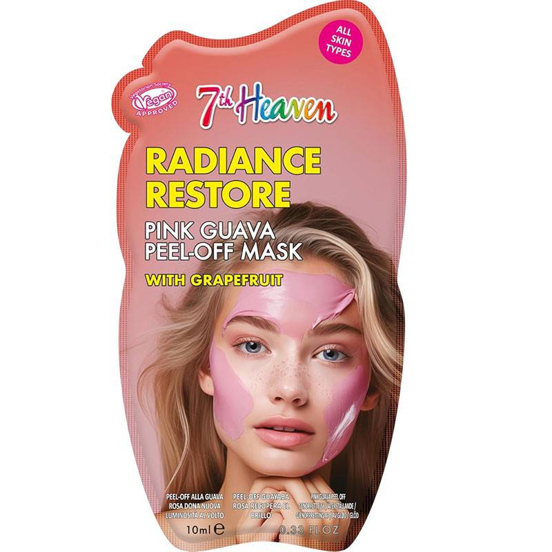 7Th Heaven Radiance Restore Pink Guava Peel Off Mask