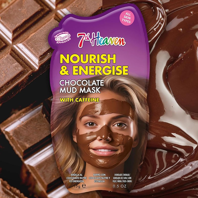 7Th Heaven Nourish &amp; Energise Chocolate Mud Mask