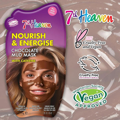 7Th Heaven Nourish &amp; Energise Chocolate Mud Mask