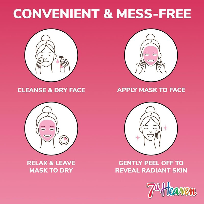 7Th Heaven Plump &amp; Firm Cucumber Peel Off Mask