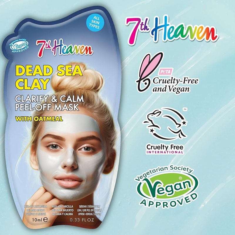 7Th Heaven Dead Sea Clay Clarify &amp; Calm Peel Off Mask