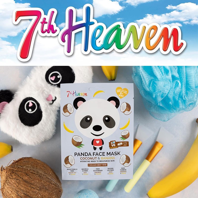 7Th Heaven Coconut &amp; Banana Panda Face Mask