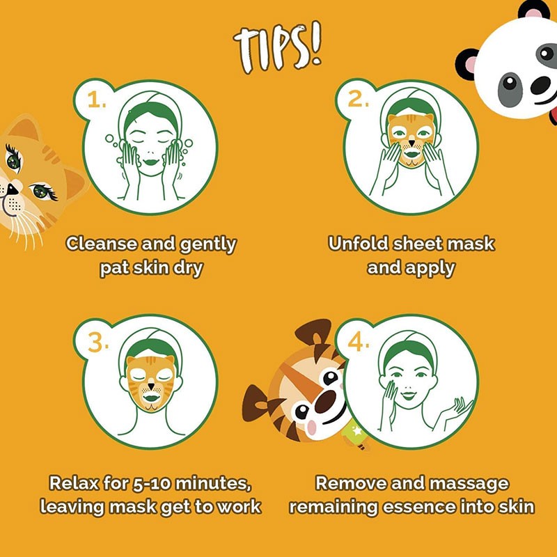 7Th Heaven Aloe &amp; Chamomile Kitten Face Mask