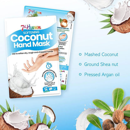 7Th Heaven Softening Coconut Hand Mask