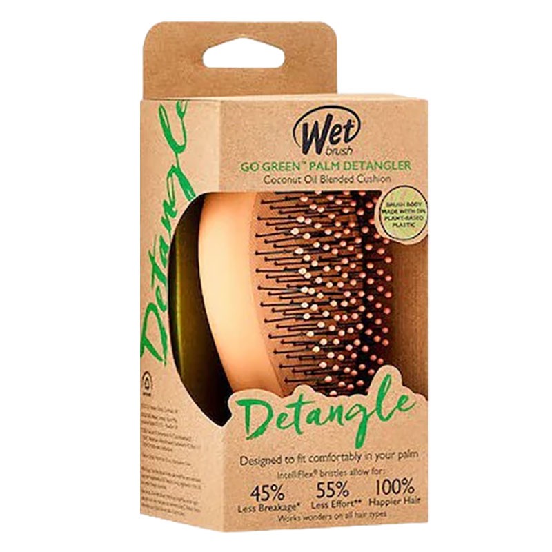 Wet Brush Go Green Palm Detangler Coconut Oil