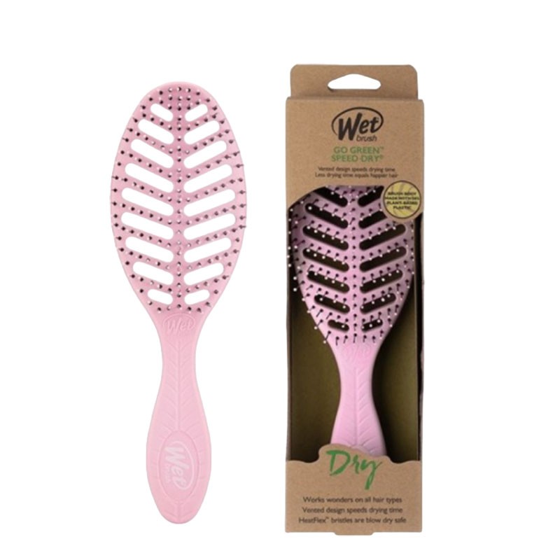Wet Brush Go Green Speed Dry Pink Brush