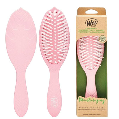 Wet Brush Go Green Treatment &amp; Shine Brush Watermelon Oil