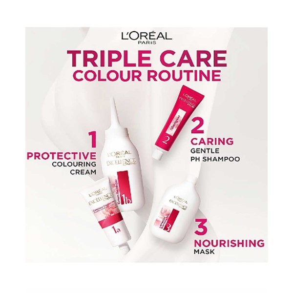 Excellence Creme Triple Care Colour 8.12 Natural Frosted Beige Blonde