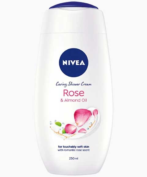 Nivea Rose &amp; Almond Oil Shower Cream