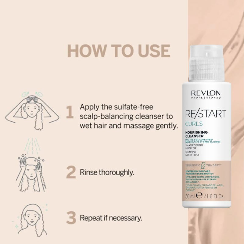 Revlon Restart Curls Nourishing Cleanser