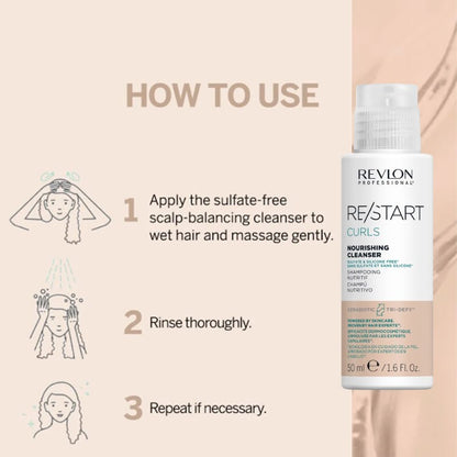 Revlon Restart Curls Nourishing Cleanser