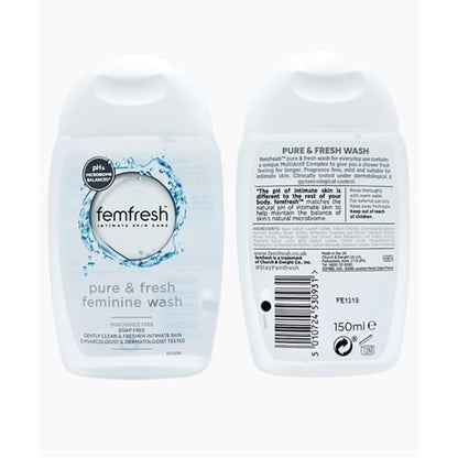 Femfresh Intimate Skin Care Pure And Fresh Fragrance Free Wash