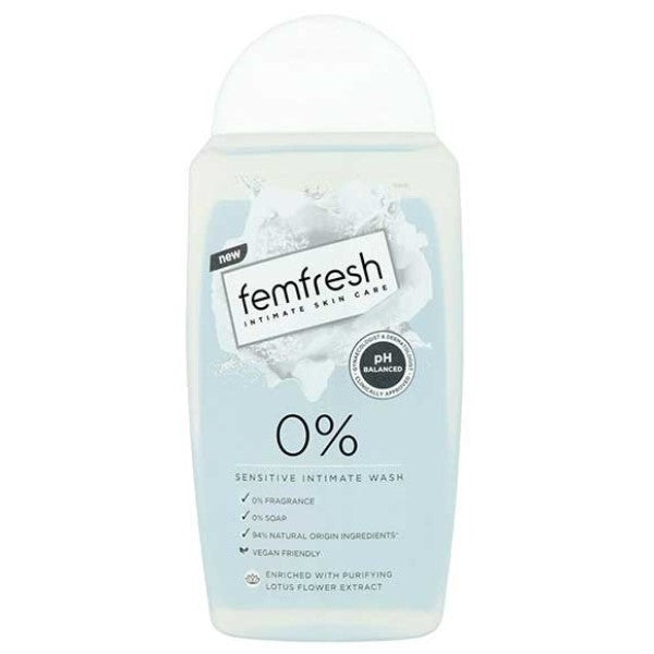 Femfresh Intimate Skin Care Zero Percent Sensitive Intimate Wash