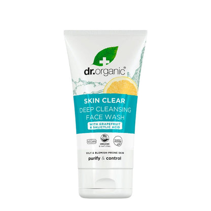 Skin Clear Organic Tea Tree Deep Pore Cleansing Face Wash