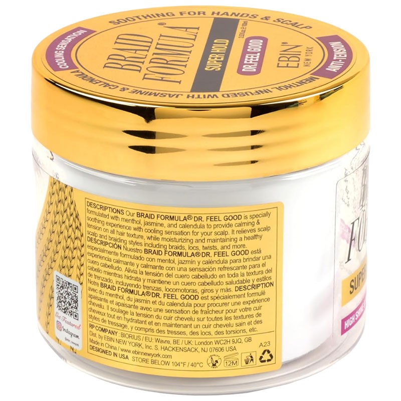 EBIN New York Braid Formula Anti Tension Super Hold