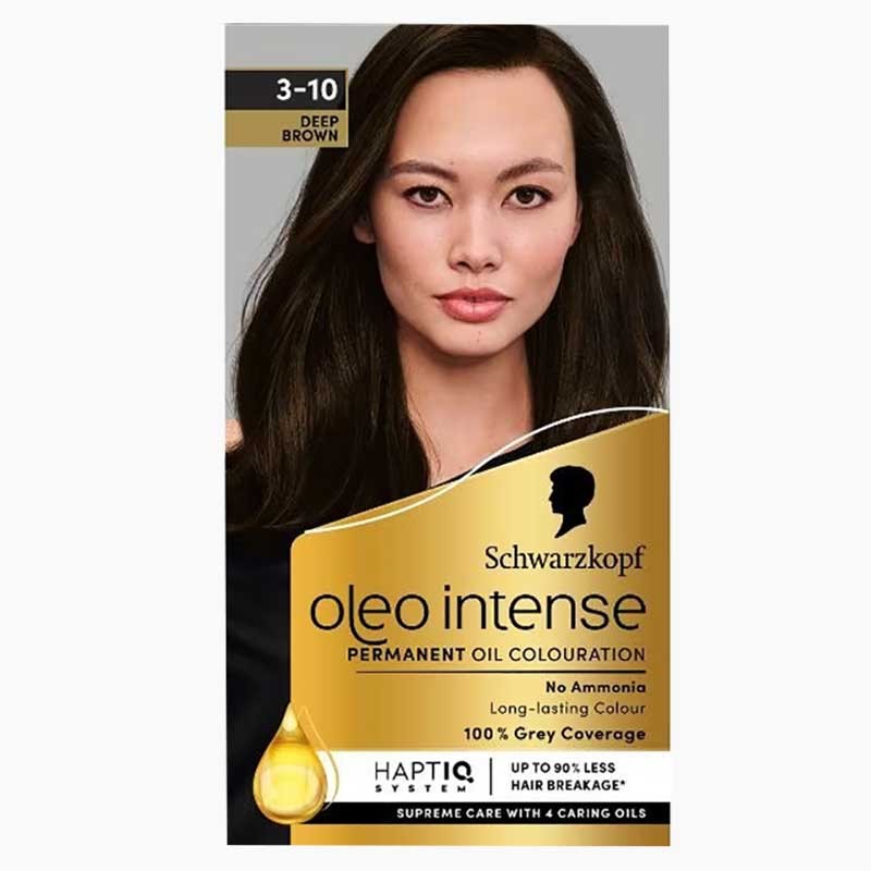 Schwarzkopf Oleo Intense Permanent Oil Colouration 3 -10 Deep Brown