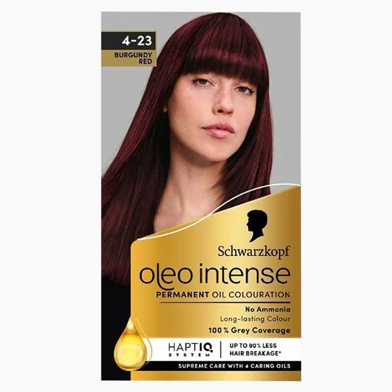 Schwarzkopf Oleo Intense Permanent Oil Colouration 4-23 Burgundy Red