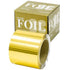 Procare hair colouring foil for hair dyeing and bleaching, shown in a close-up image with shiny metallic appearance.