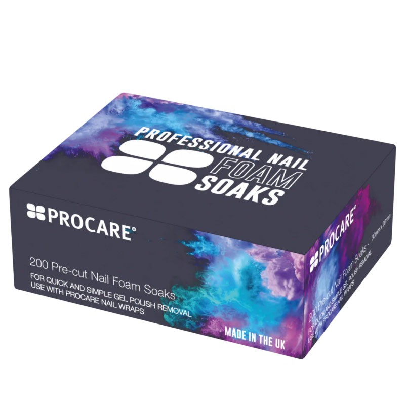 ProCare Professional Pre Cut Nail Foam Soaks