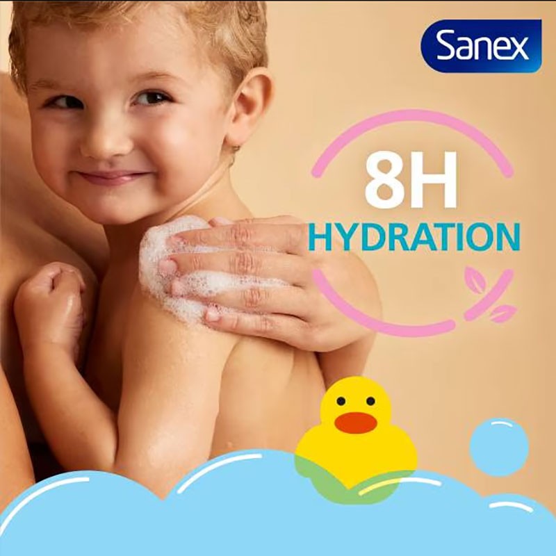 Sanex Zero Percentage Baby 3 In 1 Bath