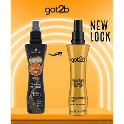 Got2b Guardian Angel Heat Protection Blow Dry Flat Iron