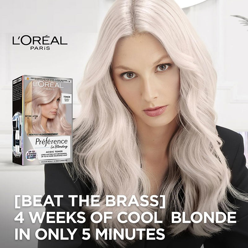 Preference Le Blonding Acidic Toner Pearly Boost