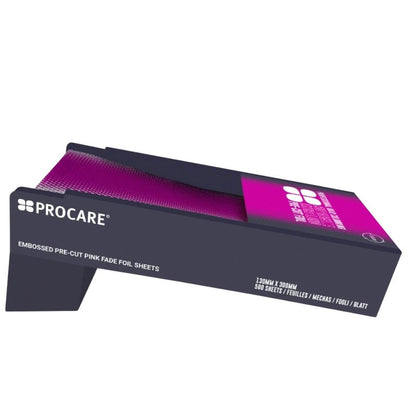 Procare Superwide Extra Long Pre Cut Foil Pink