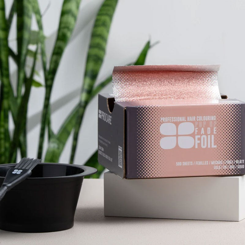 Procare Embossed Pop Up Fade Foil Gold