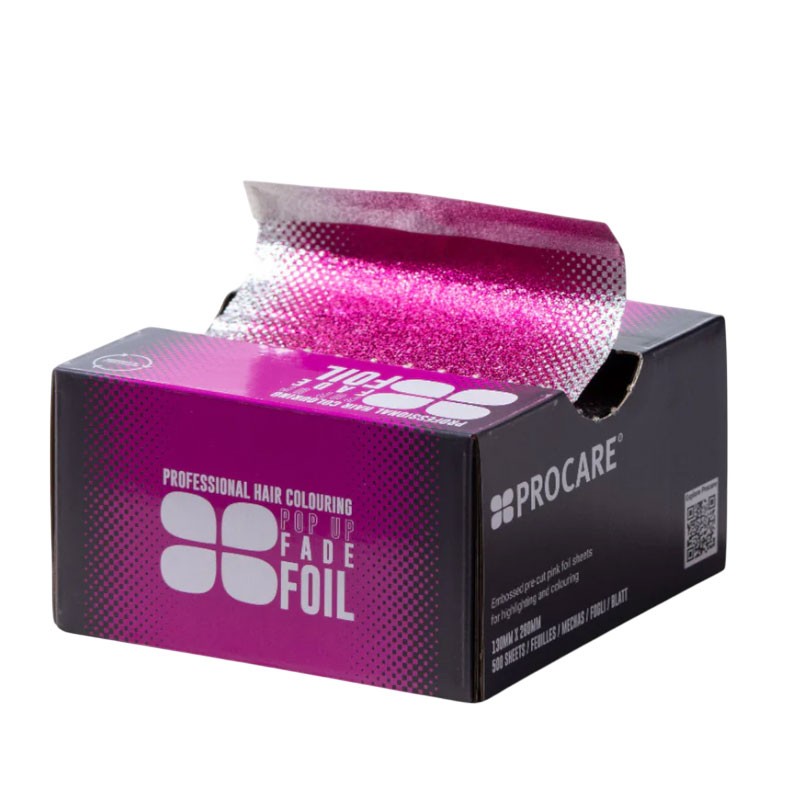 Procare Embossed Pop Up Fade Foil Pink