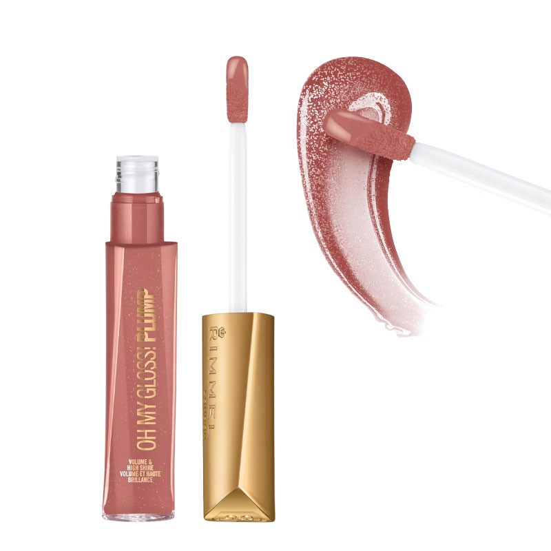 Rimmel Oh My Gloss Plump Lip Gloss 758 Rosie Posie