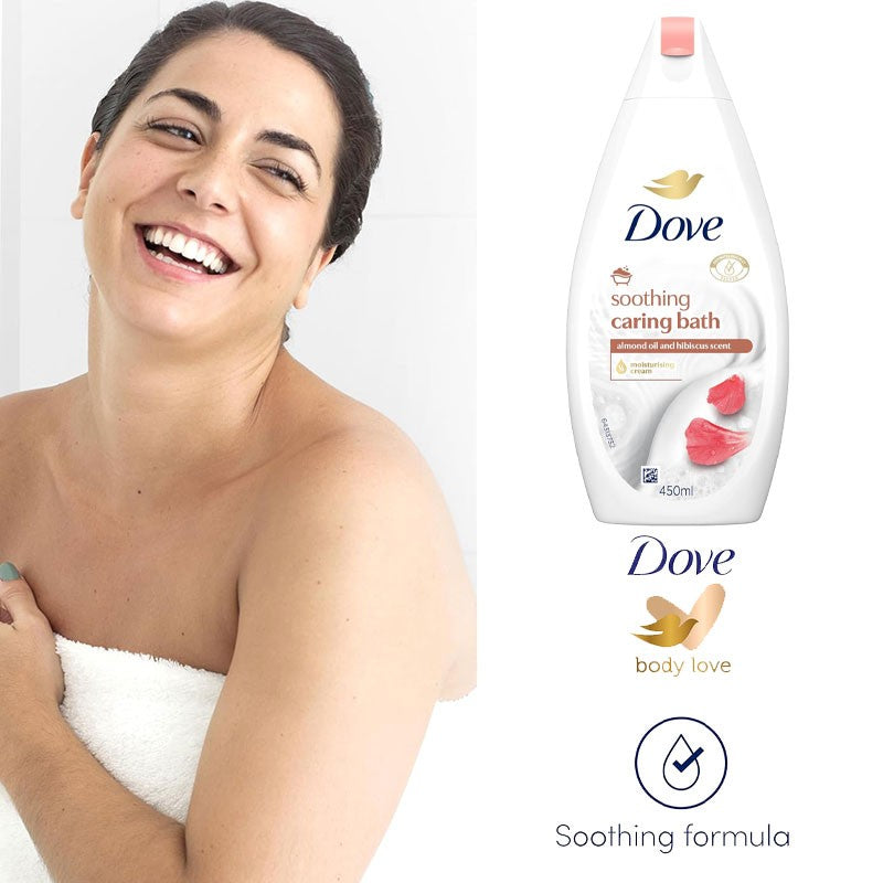 Dove Almond &amp; Hibiscus Soothing Caring Bath Soak
