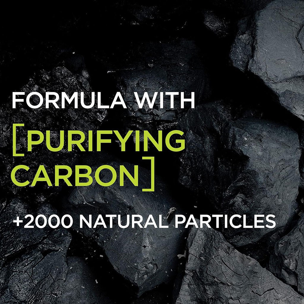 Men Expert Pure Charcoal Anti Blackhead Daily Face Scrub