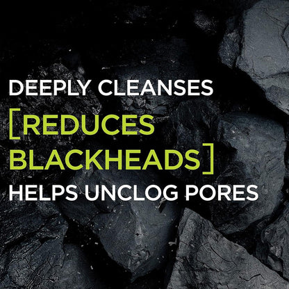 Men Expert Pure Charcoal Anti Blackhead Daily Face Scrub