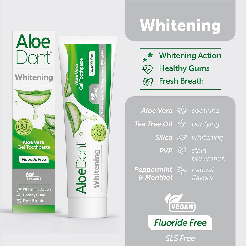 Aloedent Whitening Aloe Vera Toothpaste