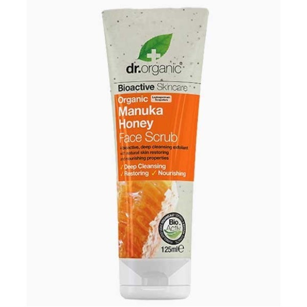 Bioactive Skincare Organic Manuka Honey Face Scrub
